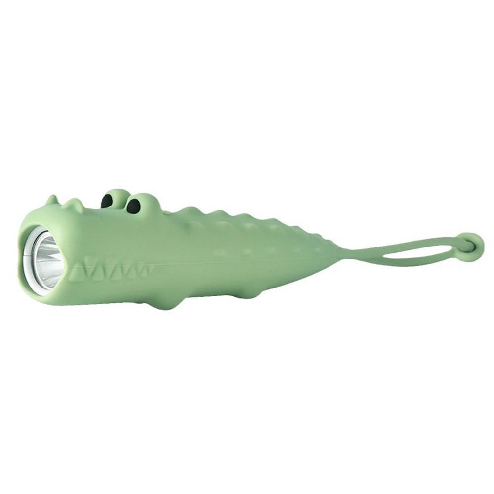 Ліхтарик дитячий LOSSO Крокодил силіконовий 3,5 Вт (541980340) Ліхтарик дитячий LOSSO Крокодил силіконовий 3,5 Вт (541980340)