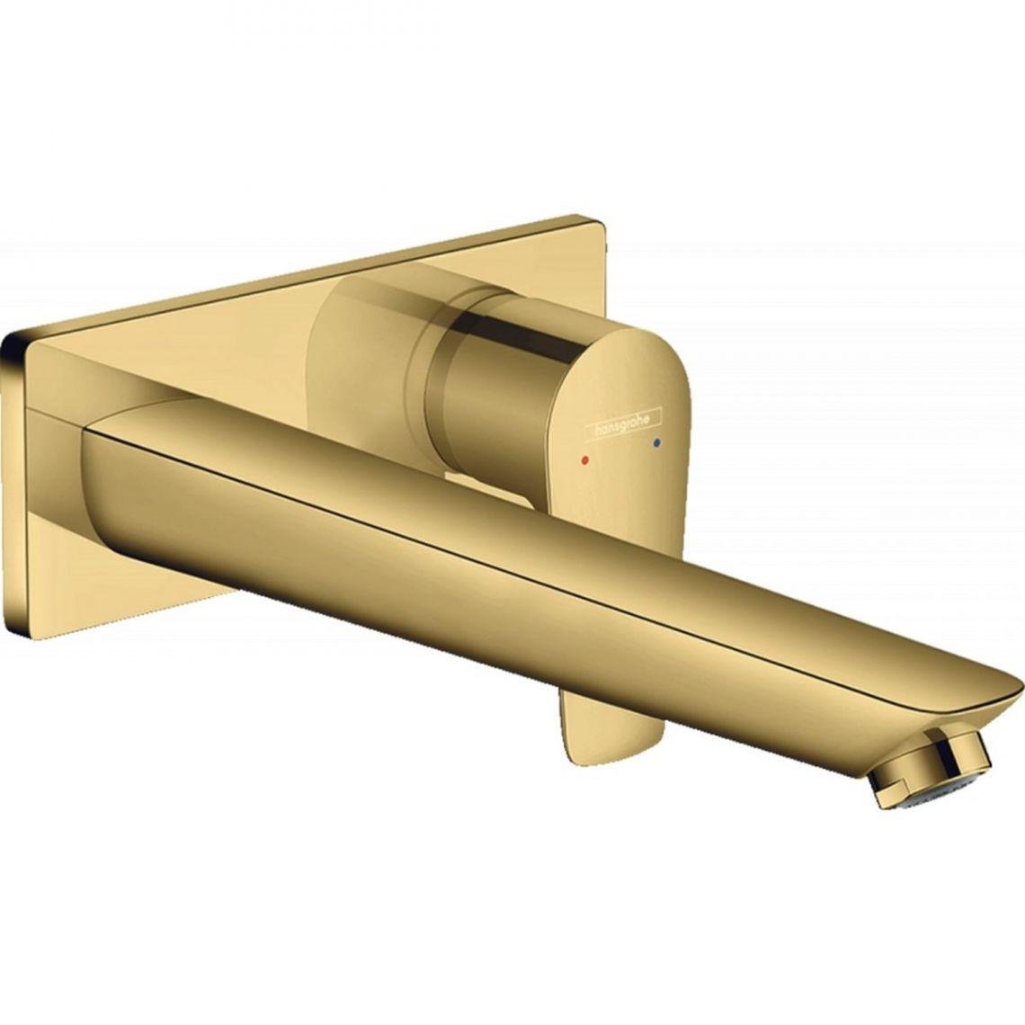 Змішувач прихованого монтажу для умивальника Hansgrohe Talis E 110 Золотий (71734990)