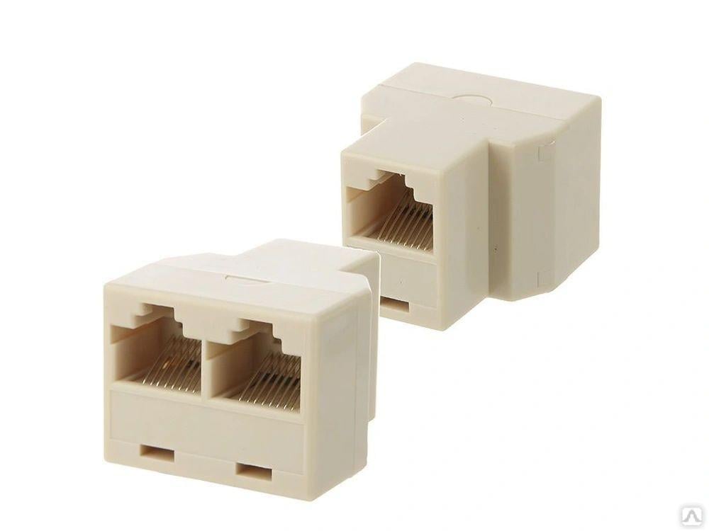 Переходник-разветвитель UTP RJ-45 F to 2 x RJ-45 F (5932dc) - фото 4