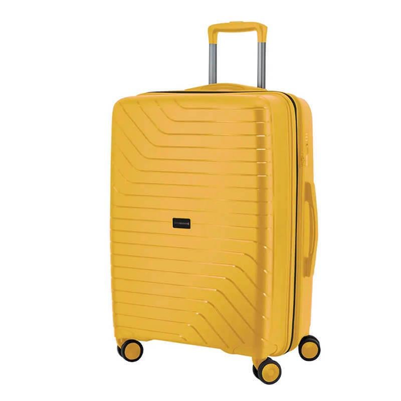 Валіза на 4-х колесах Swissbrand Eden S 43/49 л Yellow (DAS302506)