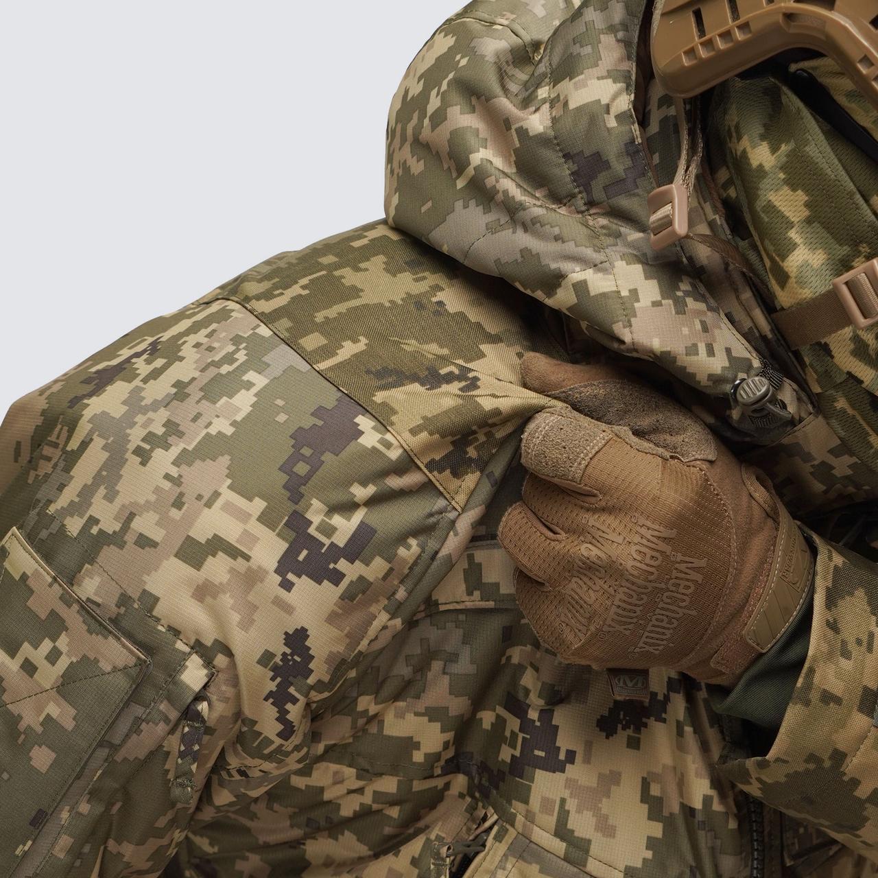 Куртка військова зимова UATAC Pixel Membrane Climashield Apex L (2093671226) - фото 8 Куртка військова зимова UATAC Pixel Membrane Climashield Apex L (2093671226) - фото 8