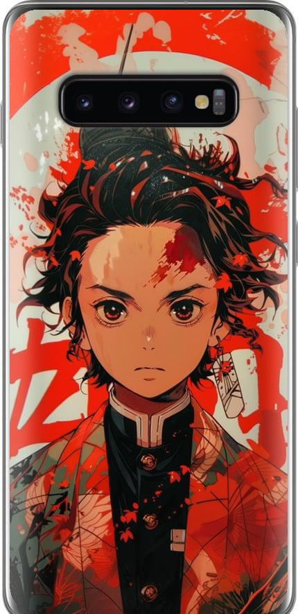 Чехол на Samsung Galaxy S10 Plus Тандзиро Камадо (6131u-1649-42517)
