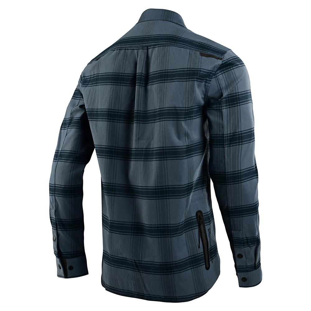 Сорочка TLD Grind Flannel Stripe M Blue Mirage (827260013) - фото 2