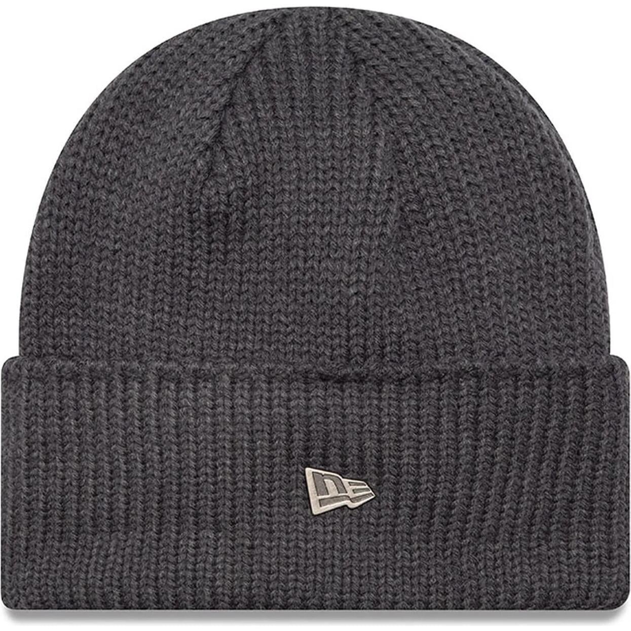 Шапка New Era WIDE BEANIE One size Темно-серый (60565441)