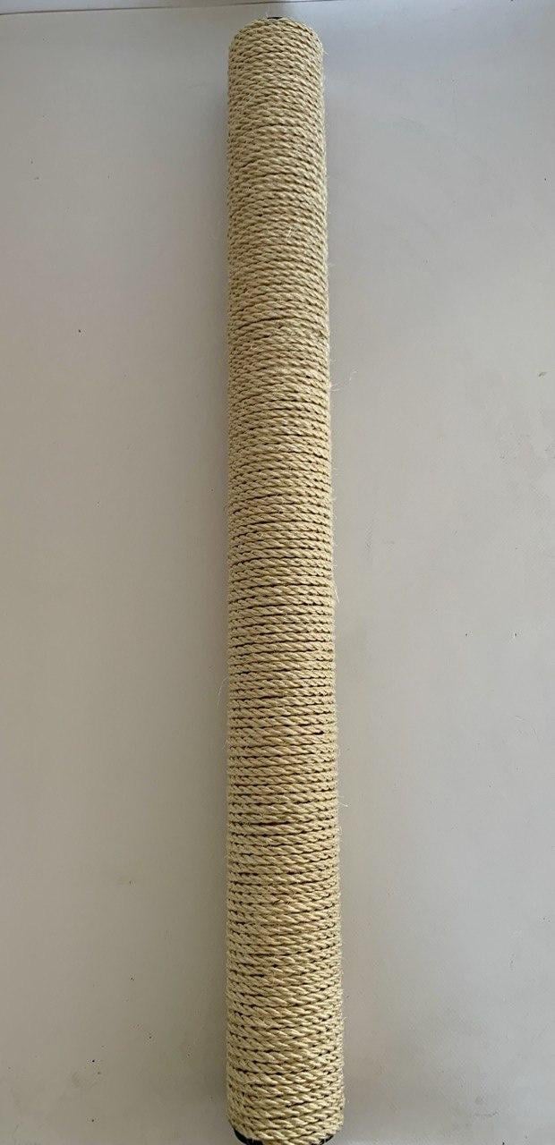 Змінний стовпчик для кігтеточки МОНІКА з намотуванням сизаль двосторонній 70х7 см