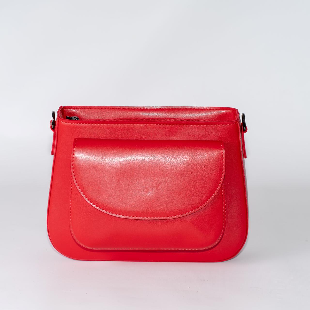 Сумка женская кросс-боди XENIA № 41-24 из эко-кожи Красный