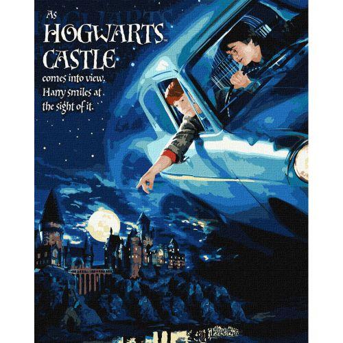 Картина по номерам с красками металлик Harry Potter Полет на авто 40х50 см (2987499993)