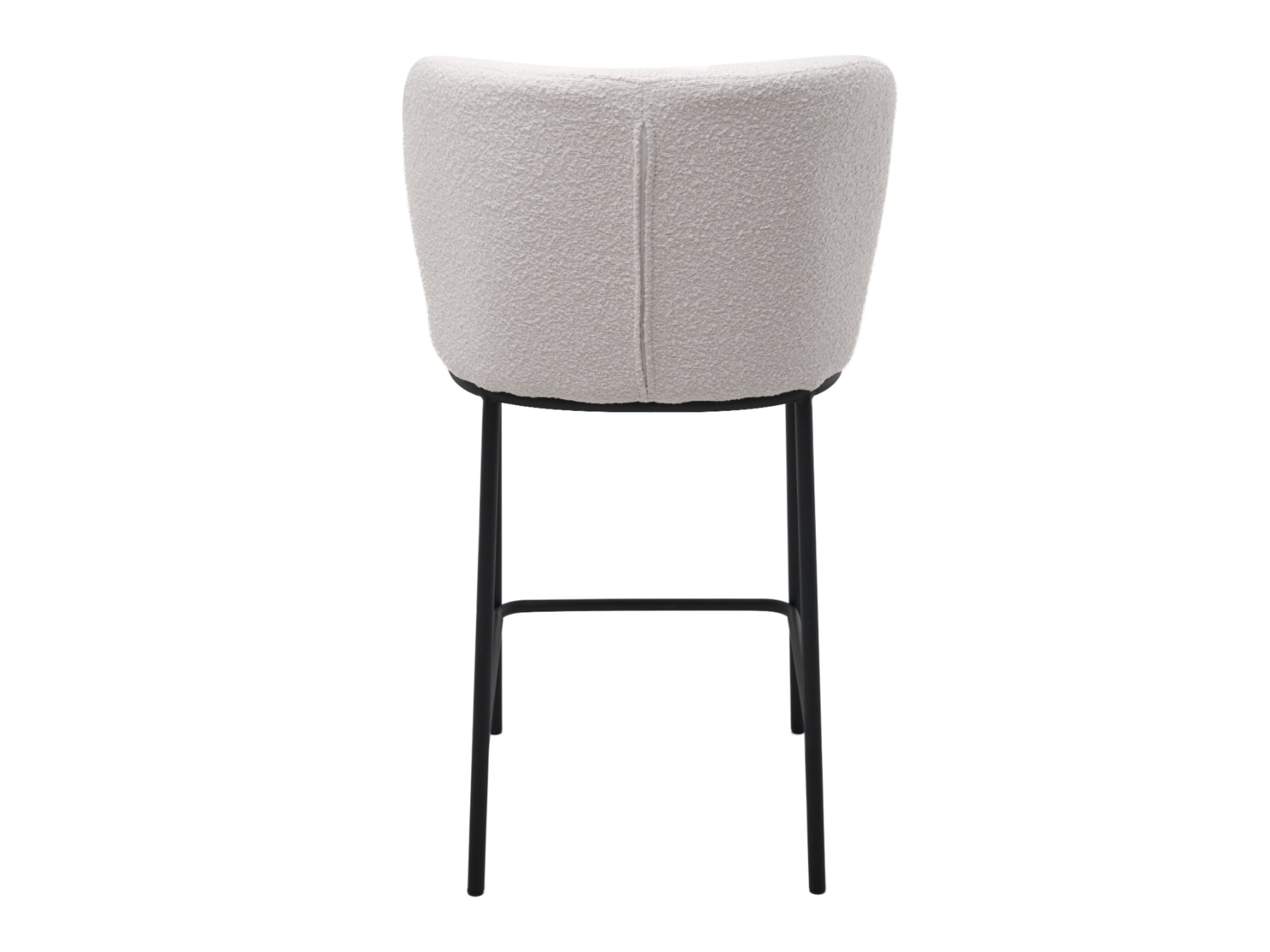 Напівбарний стілець Vetro Mebel В-236 Айворі/Чорний (29850550) - фото 4 Напівбарний стілець Vetro Mebel В-236 Айворі/Чорний (29850550) - фото 4