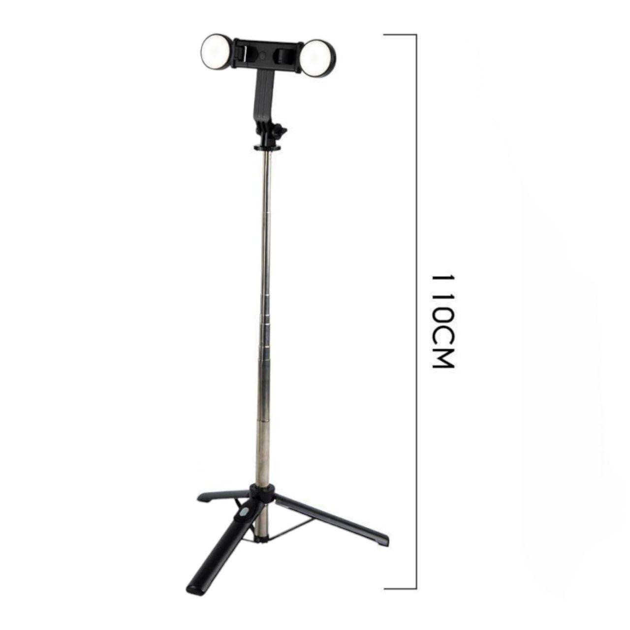 Селфи-монопод Plokama LIVE-K7 Pro с шириной зажима 62-97 мм Bluetooth Черный (25764503) - фото 2 Селфи-монопод Plokama LIVE-K7 Pro с шириной зажима 62-97 мм Bluetooth Черный (25764503) - фото 2