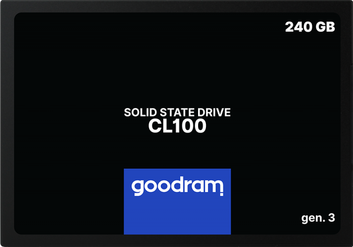 Твердотельный накопитель Goodram 240 Гб 3D NAND (SSDPR-CL100-240-G3) - фото 1