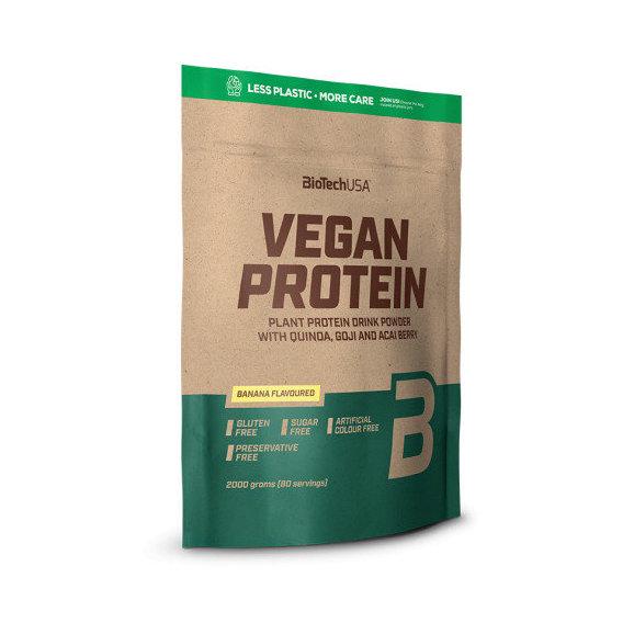 Протеин BioTechUSA Vegan Protein 2000 г 80 порций Banana