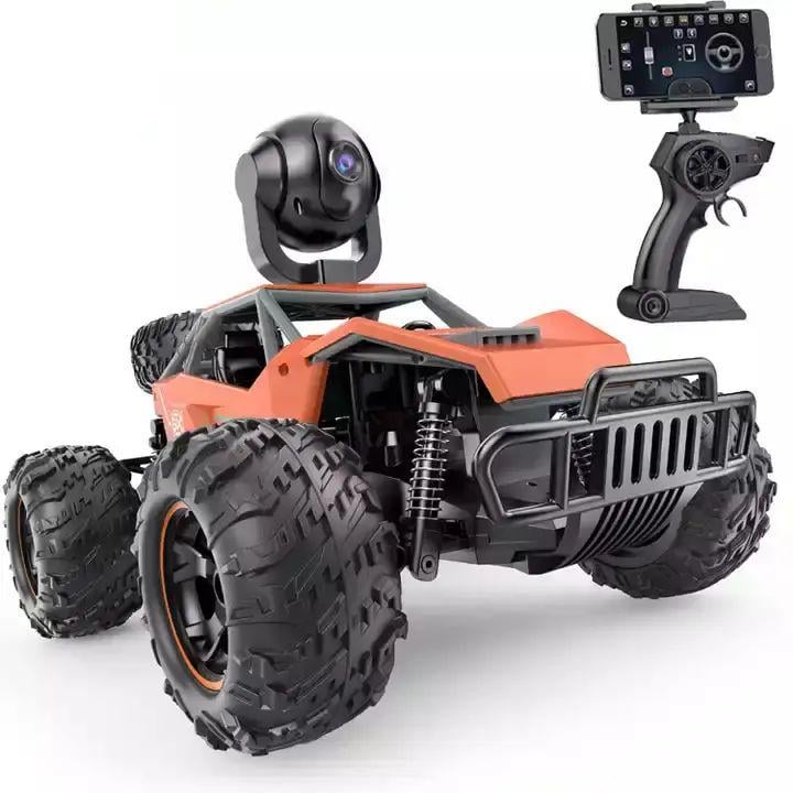 Машина на радіокеруванні з Wi-Fi камерою 720 p 30 км/год 2.4 GHz LH-C 039 W-1 з підсвічуванням та утримувачем для телефону Машина на радіокеруванні з Wi-Fi камерою 720 p 30 км/год 2.4 GHz LH-C 039 W-1 з підсвічуванням та утримувачем для телефону
