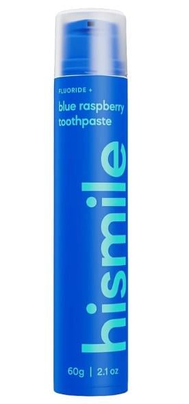 Зубная паста со вкусом голубой малины Hismile Blue Raspberry Toothpaste 60 г