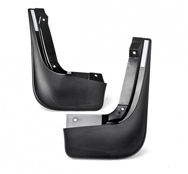 Брызговики автомобильные для Skoda Rapid sd 12-пластиковые Черный (5JA071101A)