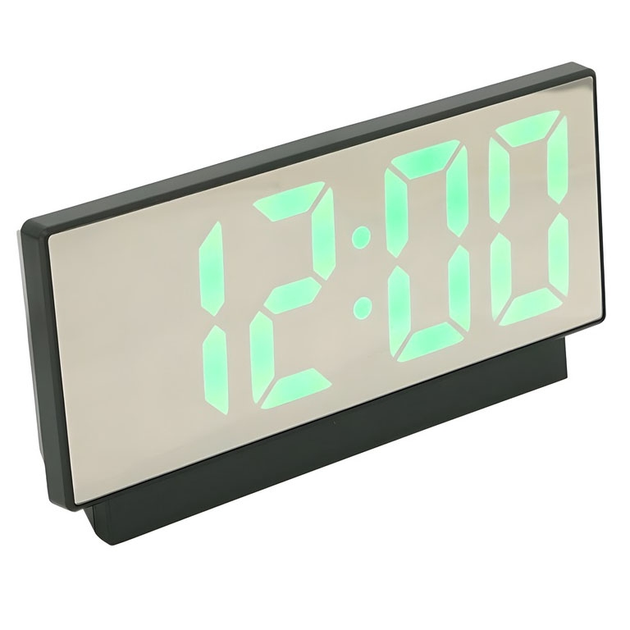 Часы настольные электронные VST-897 с LED-дисплеем/будильником/USB-подключением (ML-05022)