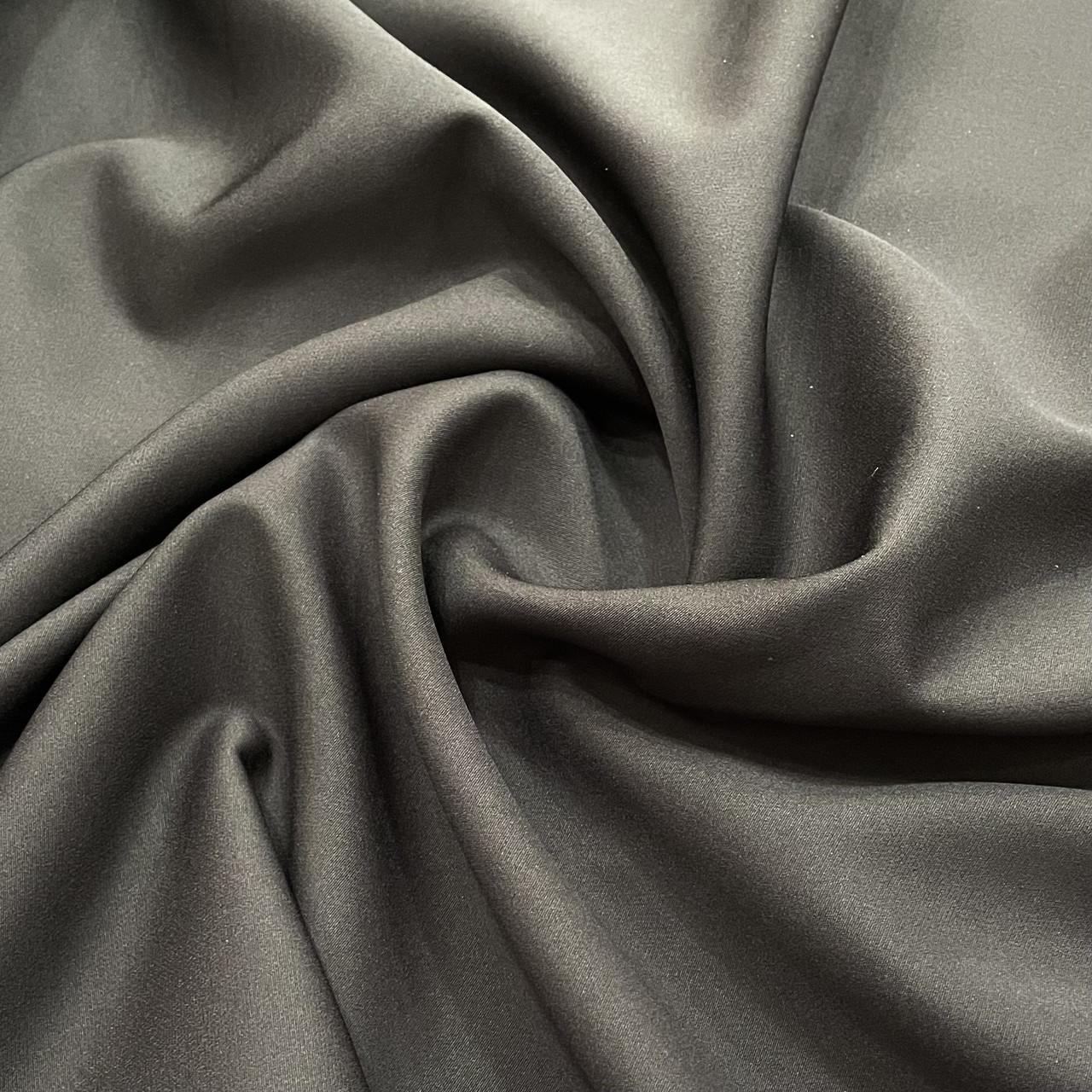 Тканина костюмна креп Барбі Чорний (24479286) - фото 2 Тканина костюмна креп Барбі Чорний (24479286) - фото 2