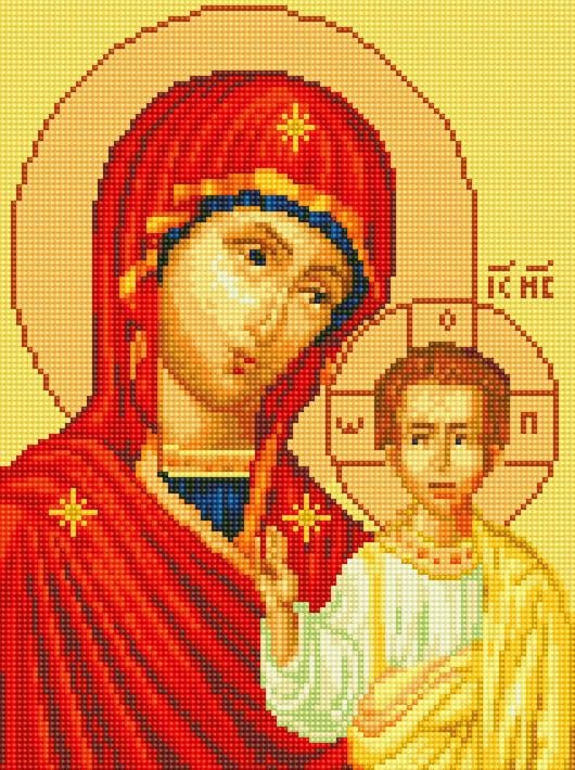 Алмазная мозаика Rainbow Art Казанская икона Божией Матери 30x40 см (EJ1230)