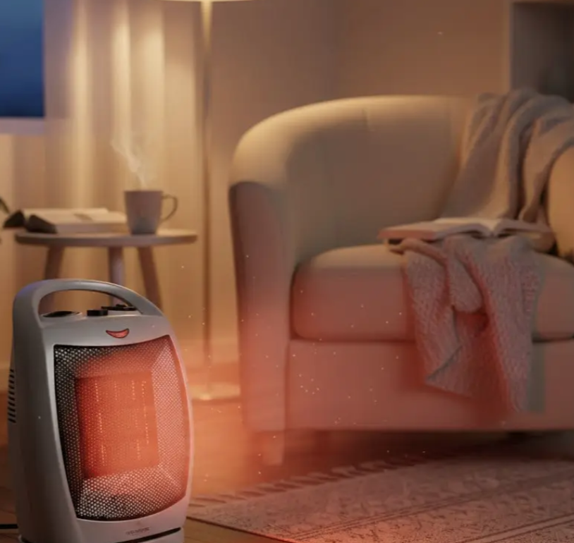 Керамический обогреватель Crownberg CB7749 компактный тепловентилятор 1500 Вт Черный (234586735) - фото 4 Керамический обогреватель Crownberg CB7749 компактный тепловентилятор 1500 Вт Черный (234586735) - фото 4