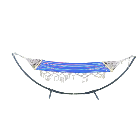 Гамак з планкою і каркасом WCG Bali одномісний XL 200х100 см