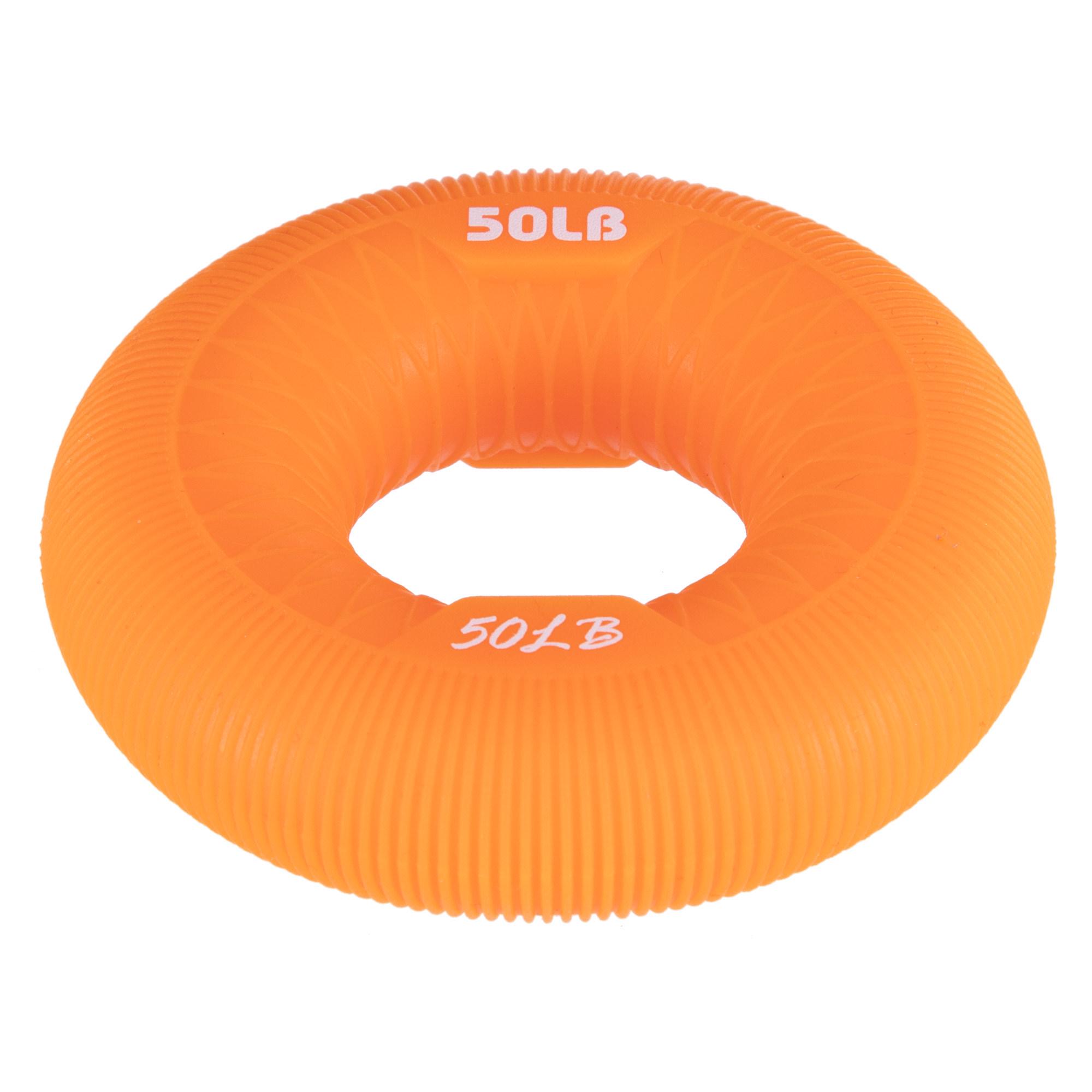 Эспандер кистевой Кольцо Zelart JELLO FI-2526 нагрузка 13,5-27 кг Оранжевый (DR005823) - фото 1