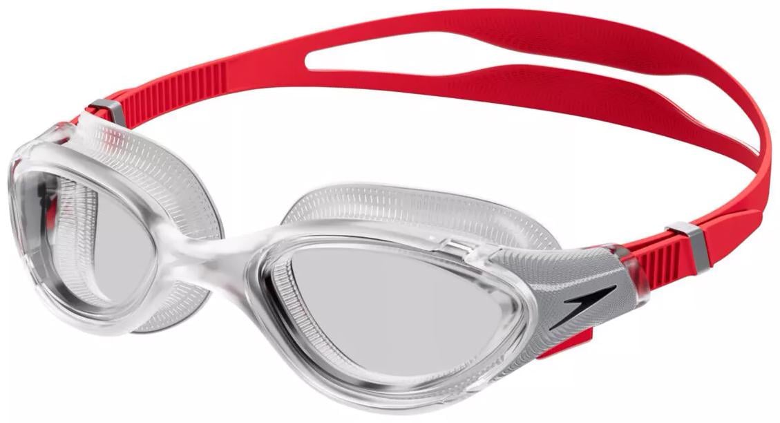 Очки для плавания Speedo BIOFUSE 2.0 OSFM Прозрачный/Красный (38100505)