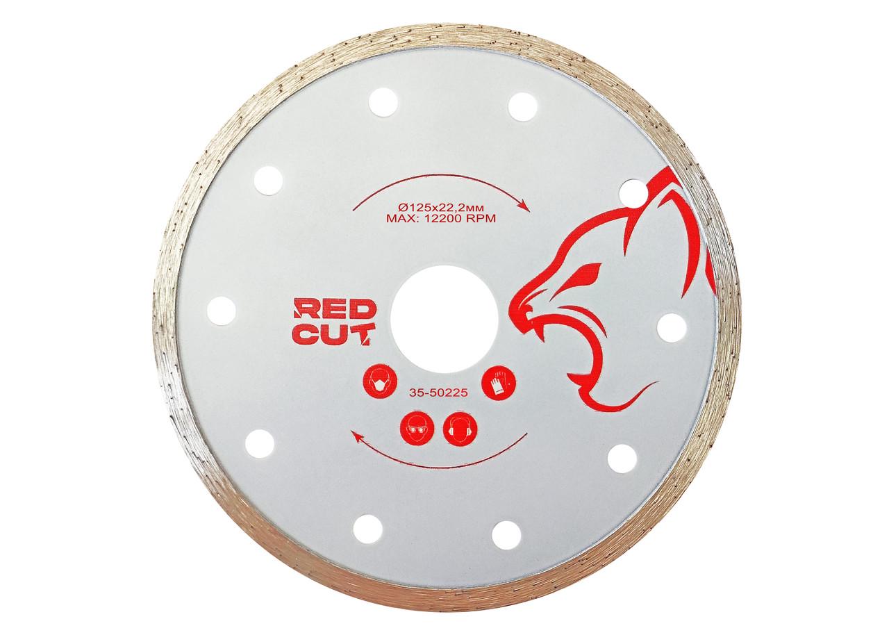 Диск алмазный Red Cut Continious 35-50225 по камню 125х22,23 мм (20085606)