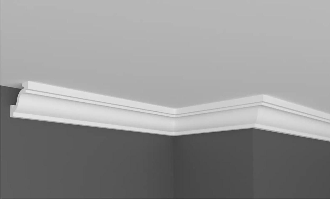 Карниз с гладким профилем Grand decor KH 913 30x35 мм 2000 мм (12369455)
