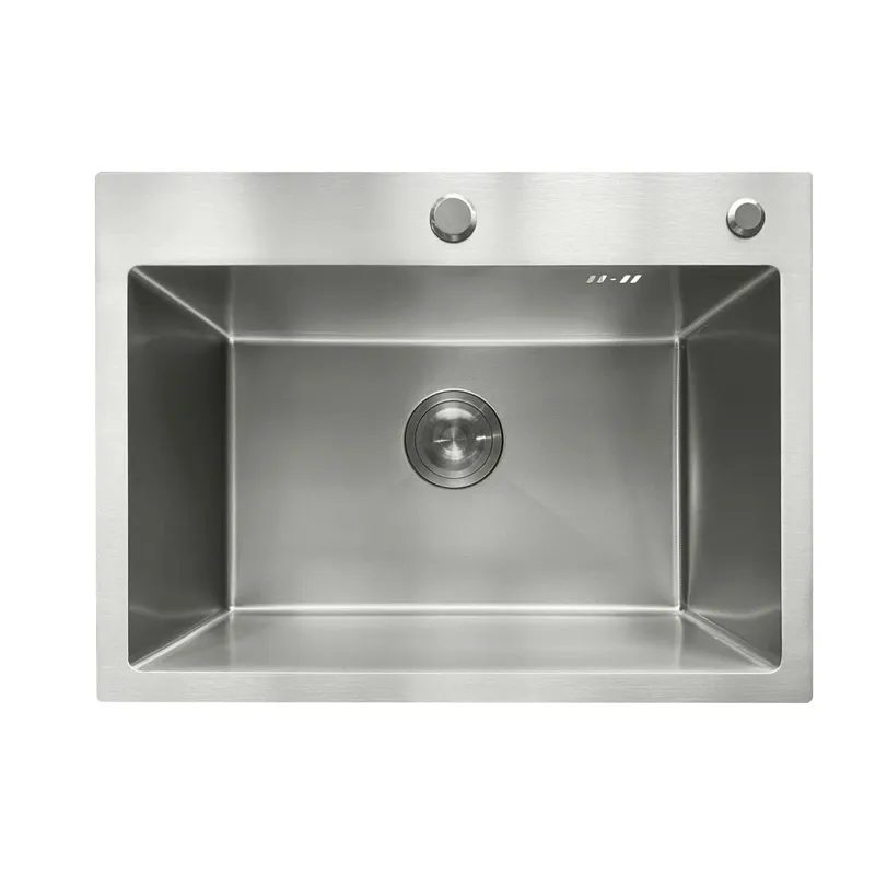 Мийка для кухні MIXXUS MH5843 Micro Decor SS Color з нержавіючої сталі Сріблястий (MI8216)