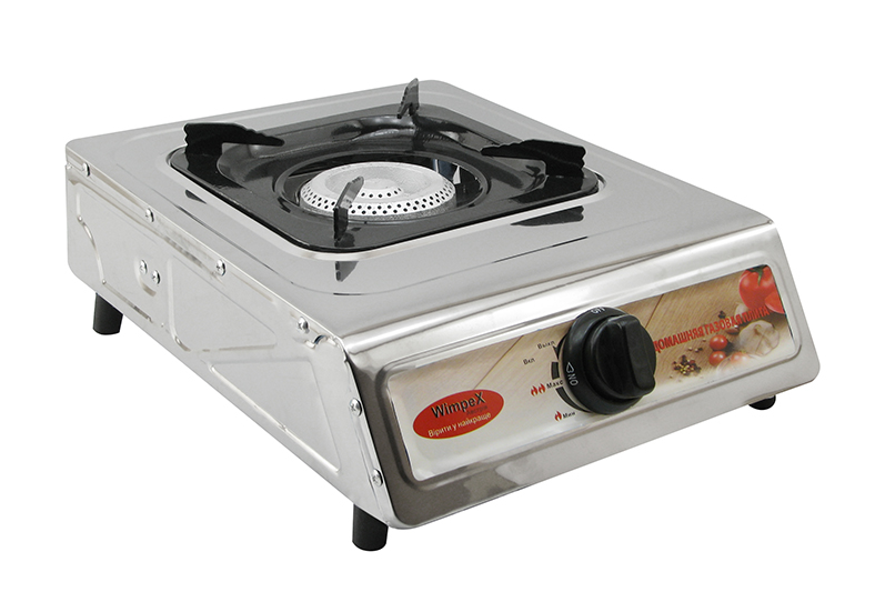 Газовая плита настольная WimpeX WX-1101 3 кВт Белый (211396597SM)