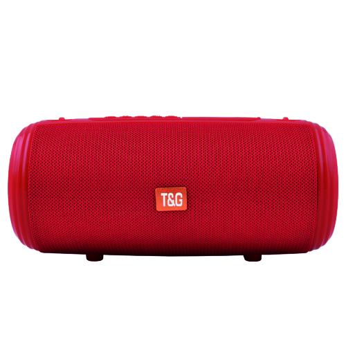 Беспроводная аккумуляторная Bluetooth колонка TG537 радио, громкая связь 10W Красная