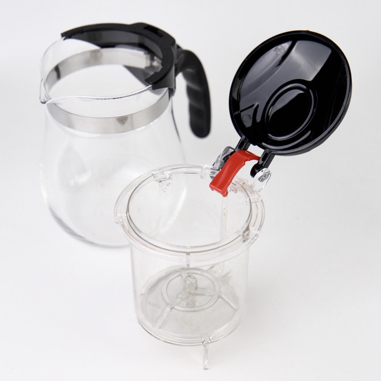 Чайник заварочный с системой слива Гунфу из жаропрочного стекла 1000 мл (00000010181) - фото 3 Чайник заварочный с системой слива Гунфу из жаропрочного стекла 1000 мл (00000010181) - фото 3