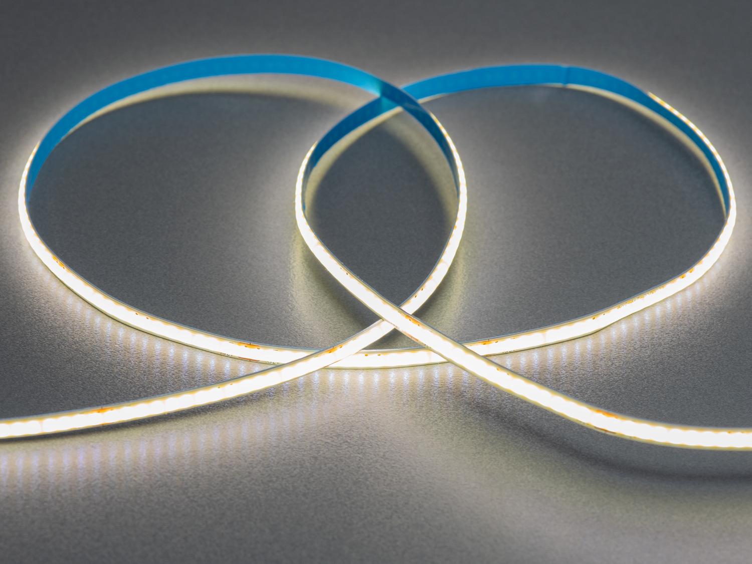 Светодиодная лента COB 24 В 320 диодов на метр 5 мм Нейтральный Белый (P24-COB-320-NW-20-5) Светодиодная лента COB 24 В 320 диодов на метр 5 мм Нейтральный Белый (P24-COB-320-NW-20-5)