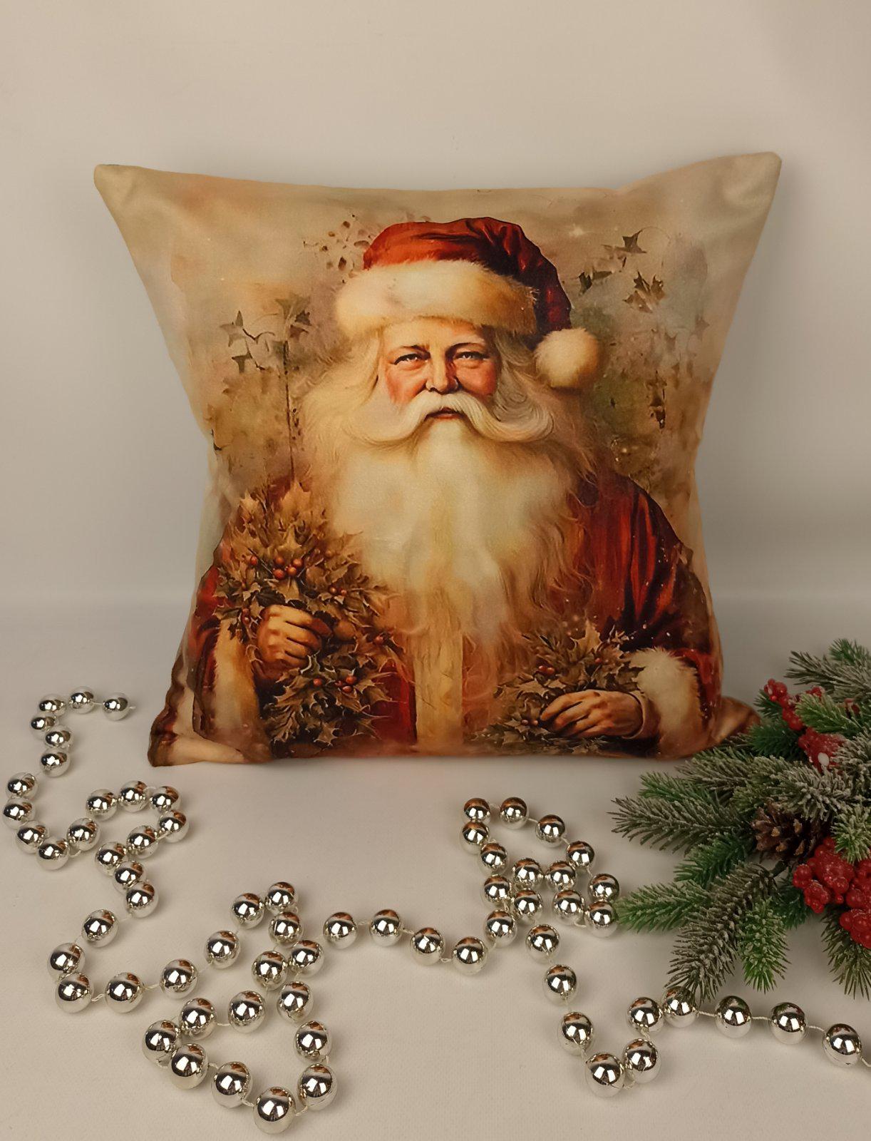 Наволочка новорічна cod 62 43х43 см (CN37055)