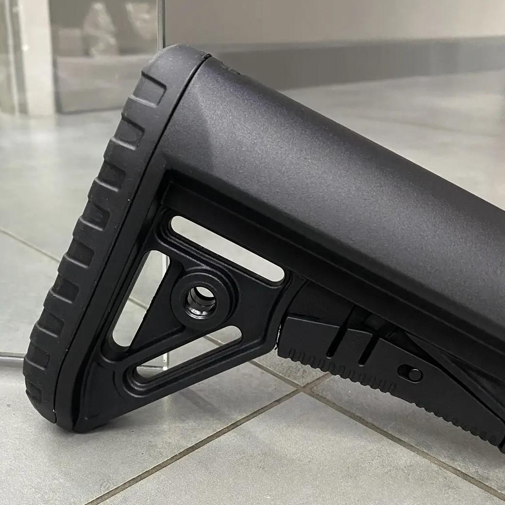 Приклад DLG Tactical TBS Sharp DLG-131 для винтовок с трубкой Com Spec Черный (244427) - фото 3