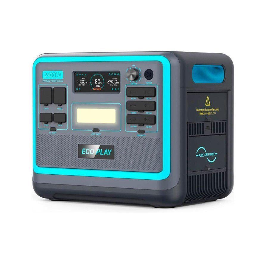 Зарядная станция EcoPlay EP2400 2400W 2048Wh - фото 3