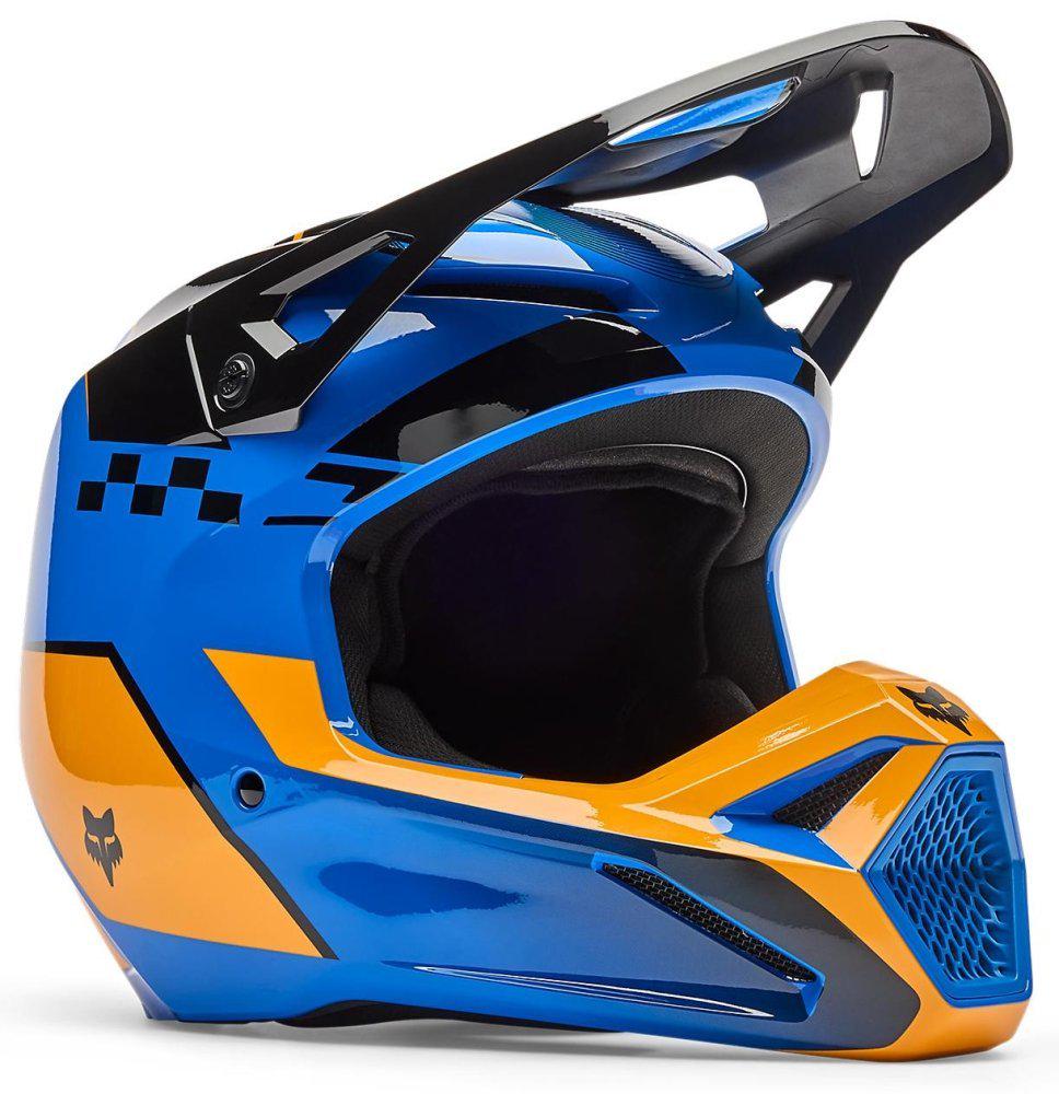 Мотошлем Fox V1 Helmet COLLECT L Blue (51468)
