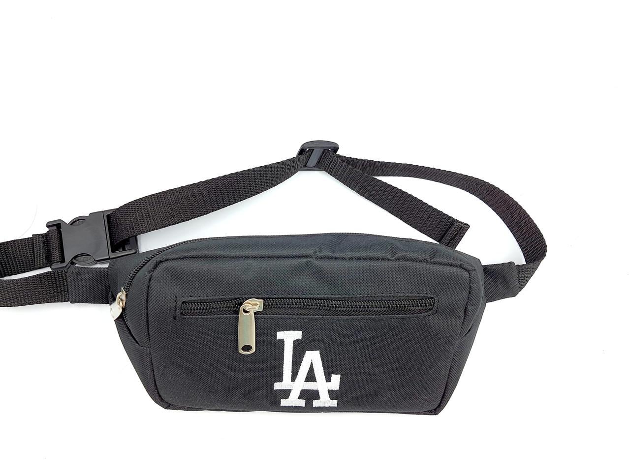 Сумка на пояс Forsa Лос-Анджелес бананка Черный