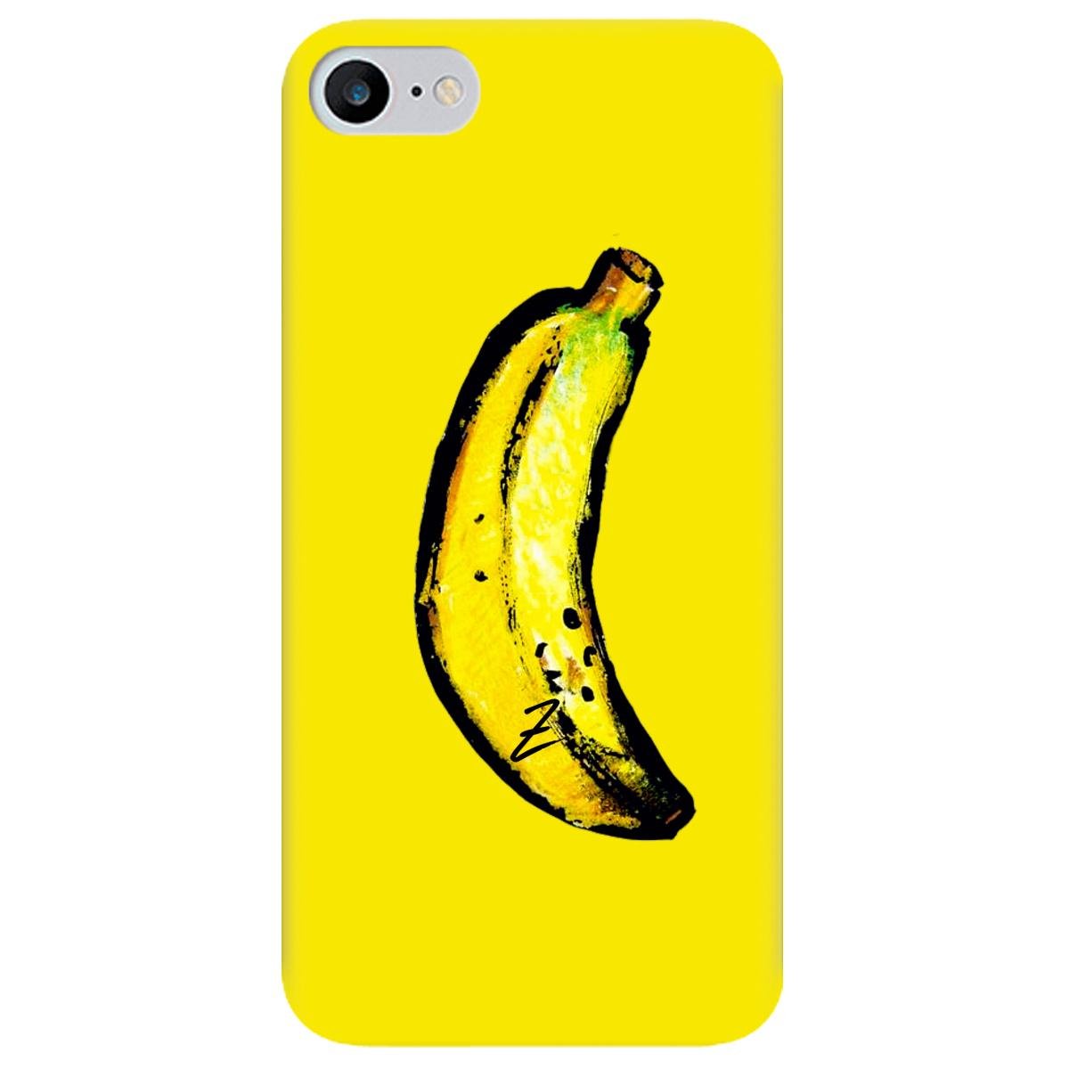 Силиконовый чехол Zorrov для Apple iPhone SE 2020 - Banana (14090040186087522) - фото 1