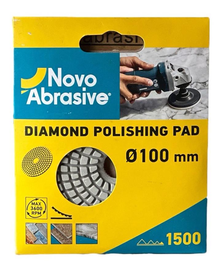 Круг алмазный шлифовальный NovoAbrasive гибкий P1500 100 мм (23813851)