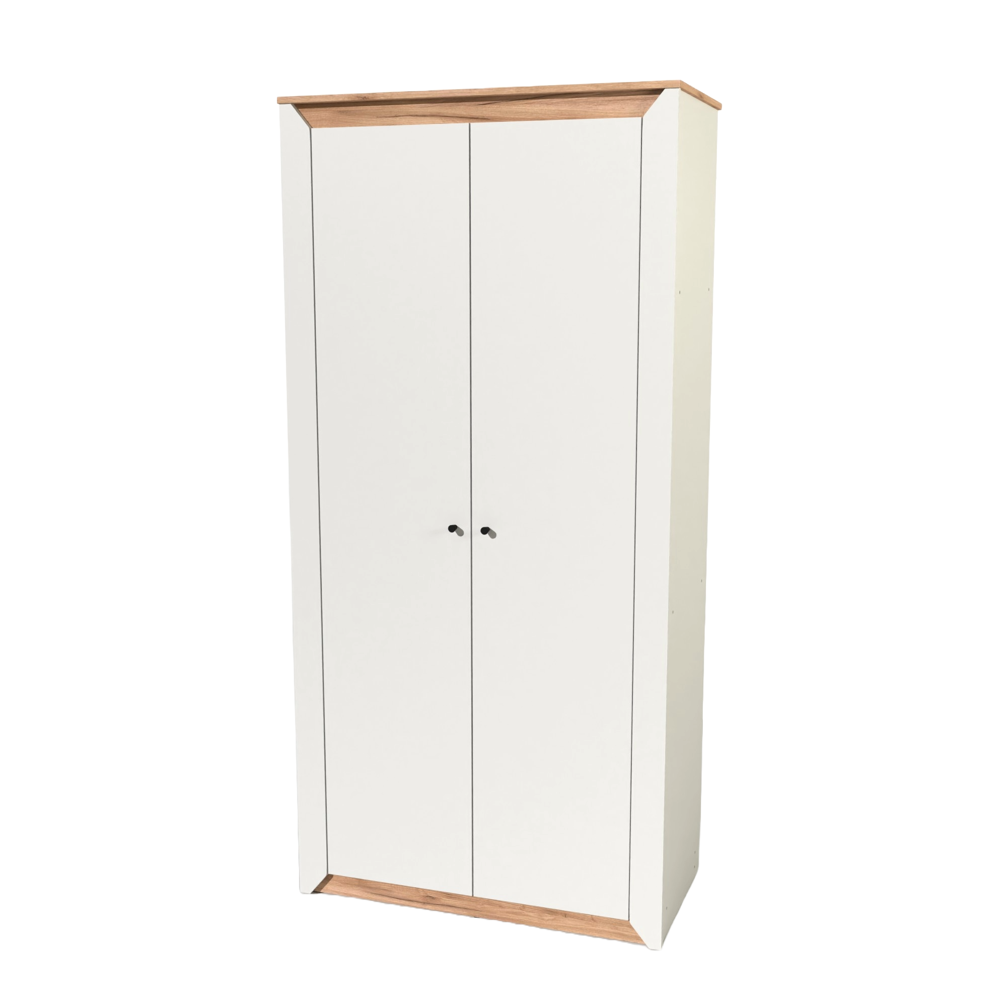 Шкаф Everest Нордик 990х498х2050 мм Дуб крафт золотой/Белый (11188) Шкаф Everest Нордик 990х498х2050 мм Дуб крафт золотой/Белый (11188)