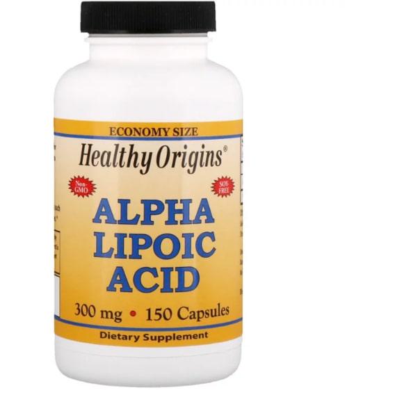 Альфа-липоевая кислота Healthy Origins Alpha Lipoic Acid 300 мг 150 Caps (HOG-35069)