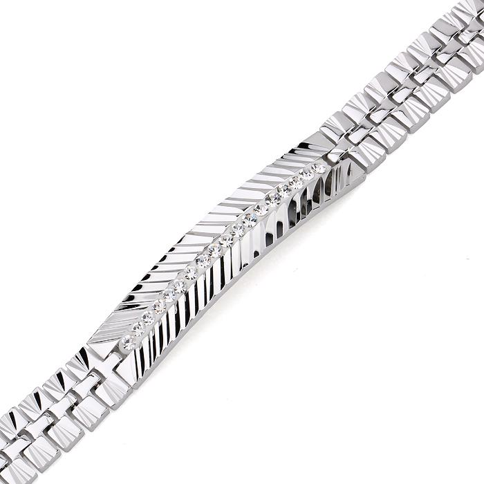 Браслет с цирконами X70566 Showfay Белый