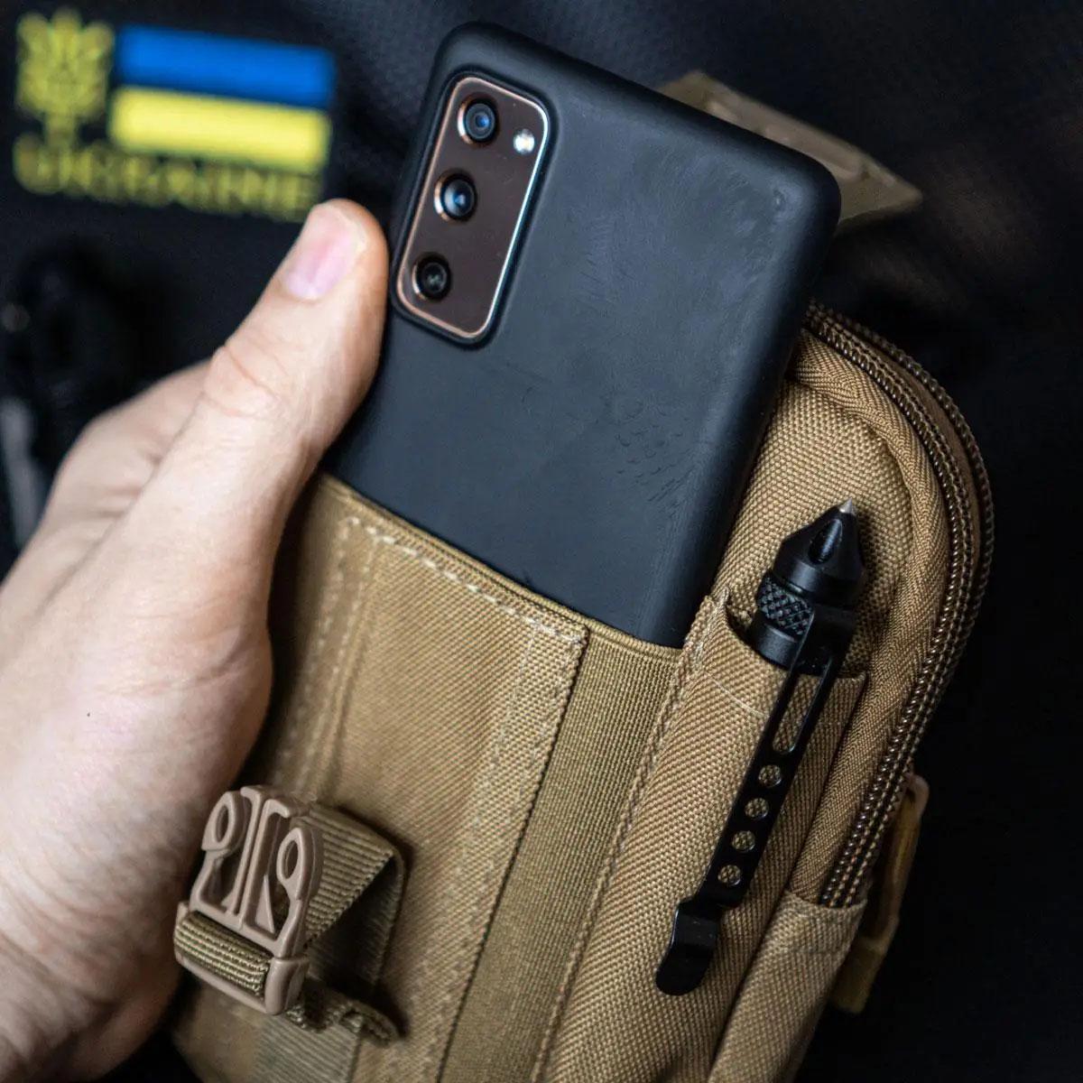 Сумка для телефона MOLLE Койот - фото 2 Сумка для телефона MOLLE Койот - фото 2