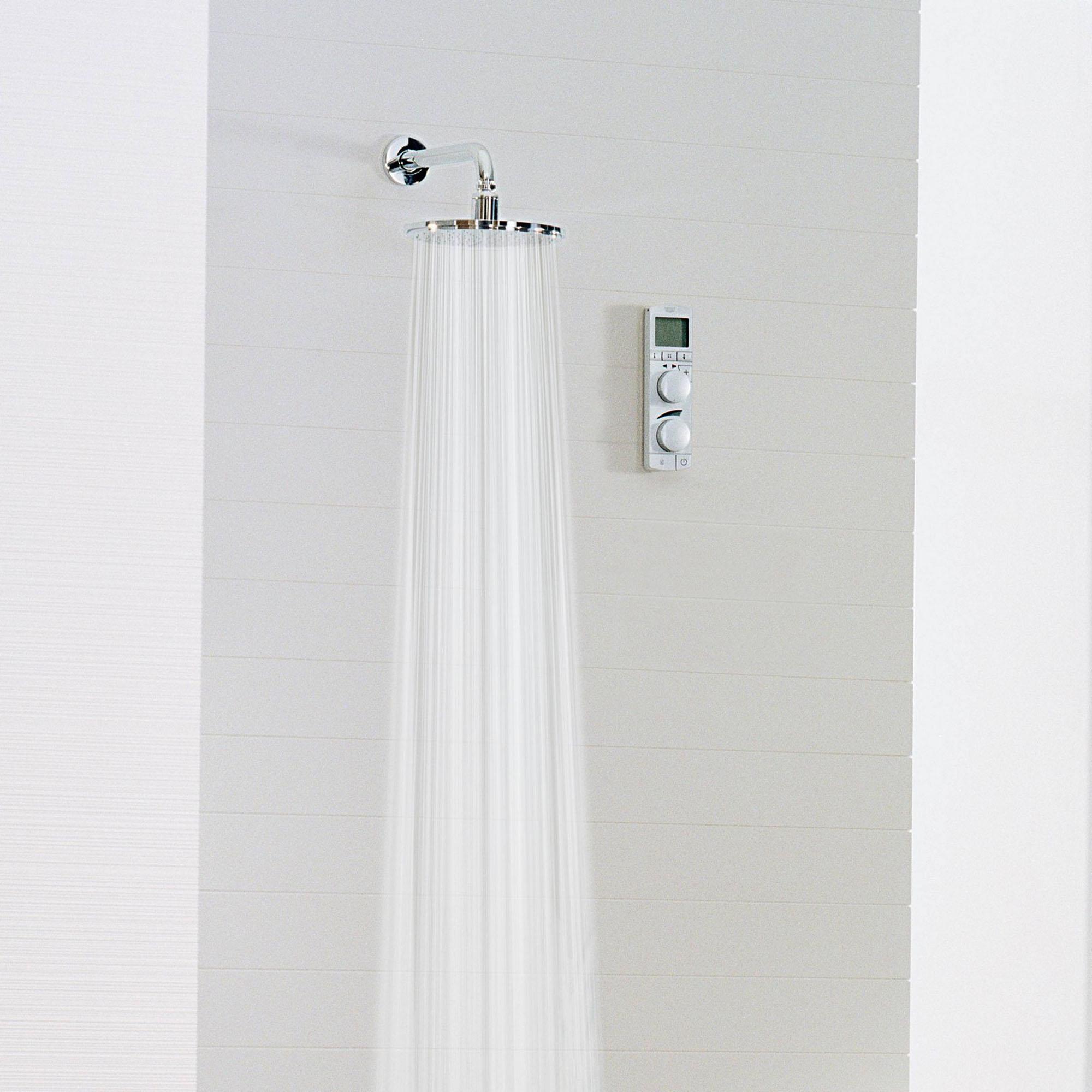 Кронштейн настінний Grohe Rainshower 28576000 286 мм для верхнього душу Хром (111579) - фото 5