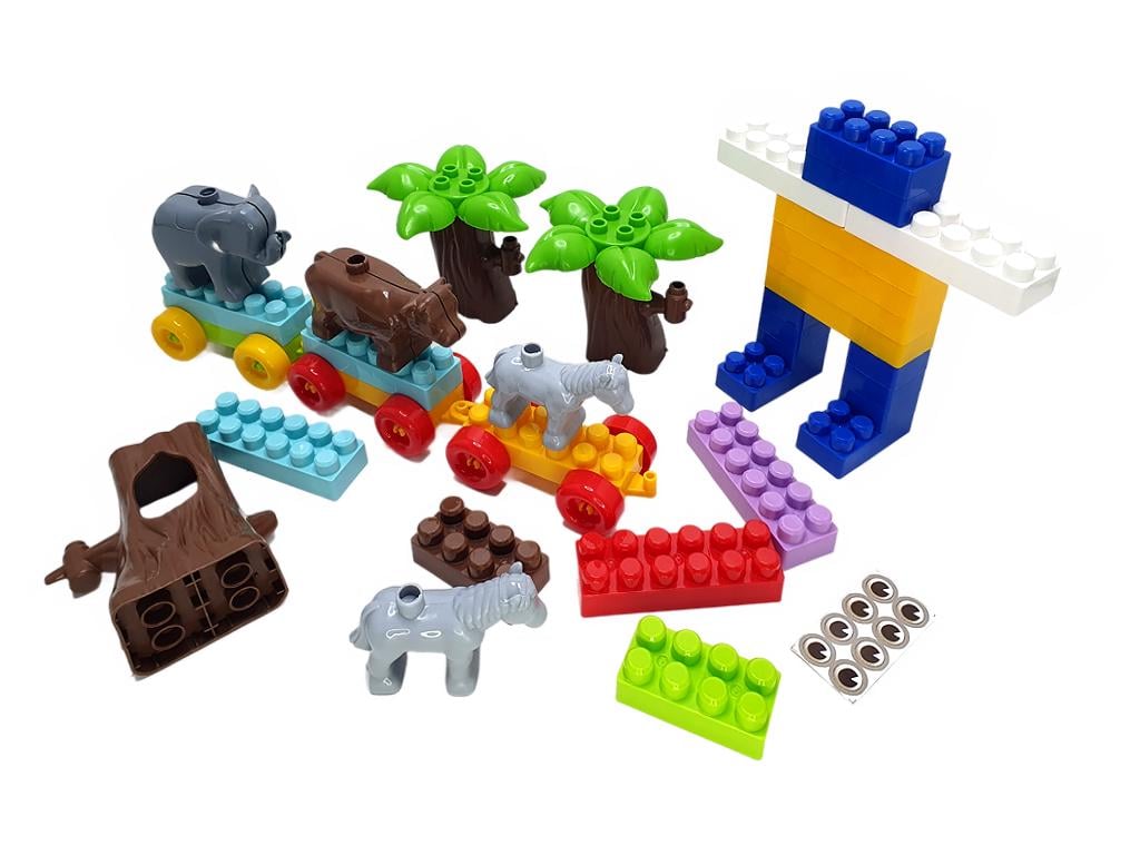 Конструктор дитячий Doloni Toys у контейнері з пластику 252 дет. Різнокольоровий (150-98-013999/03) - фото 2