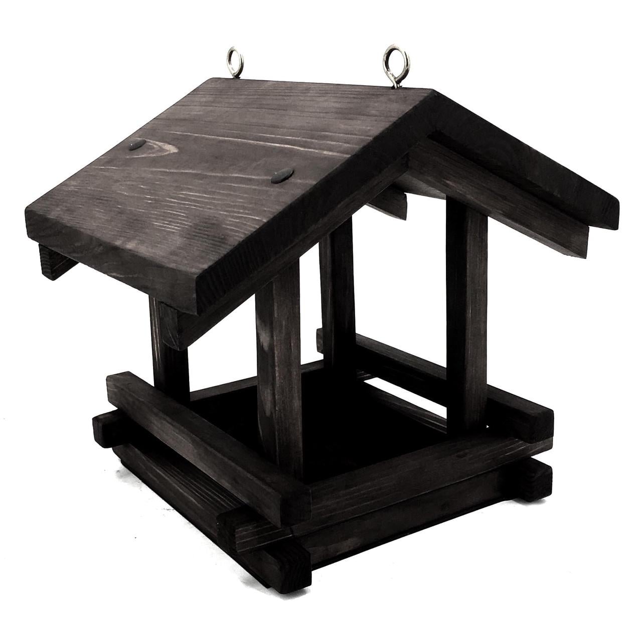 Кормушка для птиц Трясогузка Венге (КРМ-001912) Кормушка для птиц Трясогузка Венге (КРМ-001912)