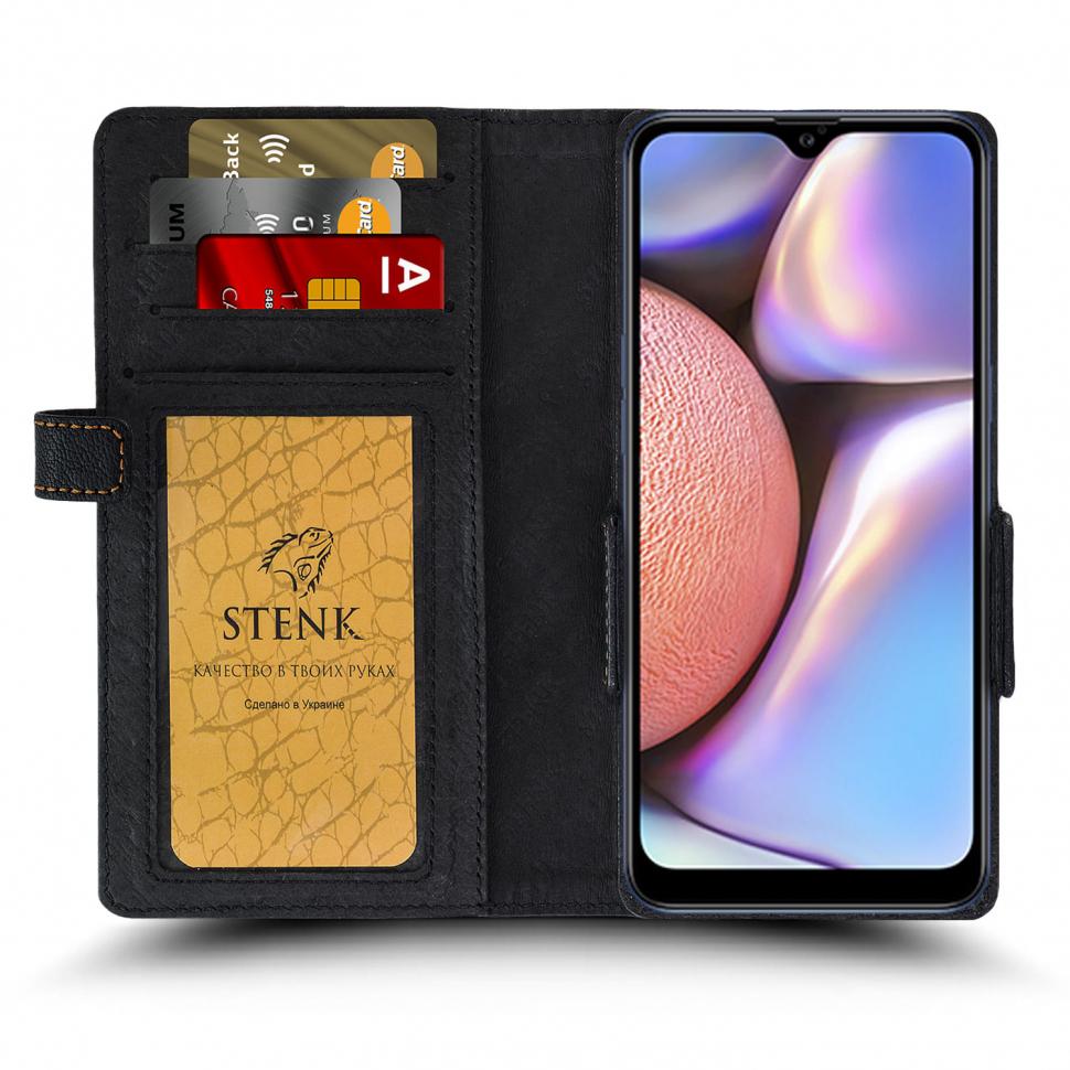 Чехол книжка Stenk Wallet для Samsung Galaxy A10s Черный (65753)