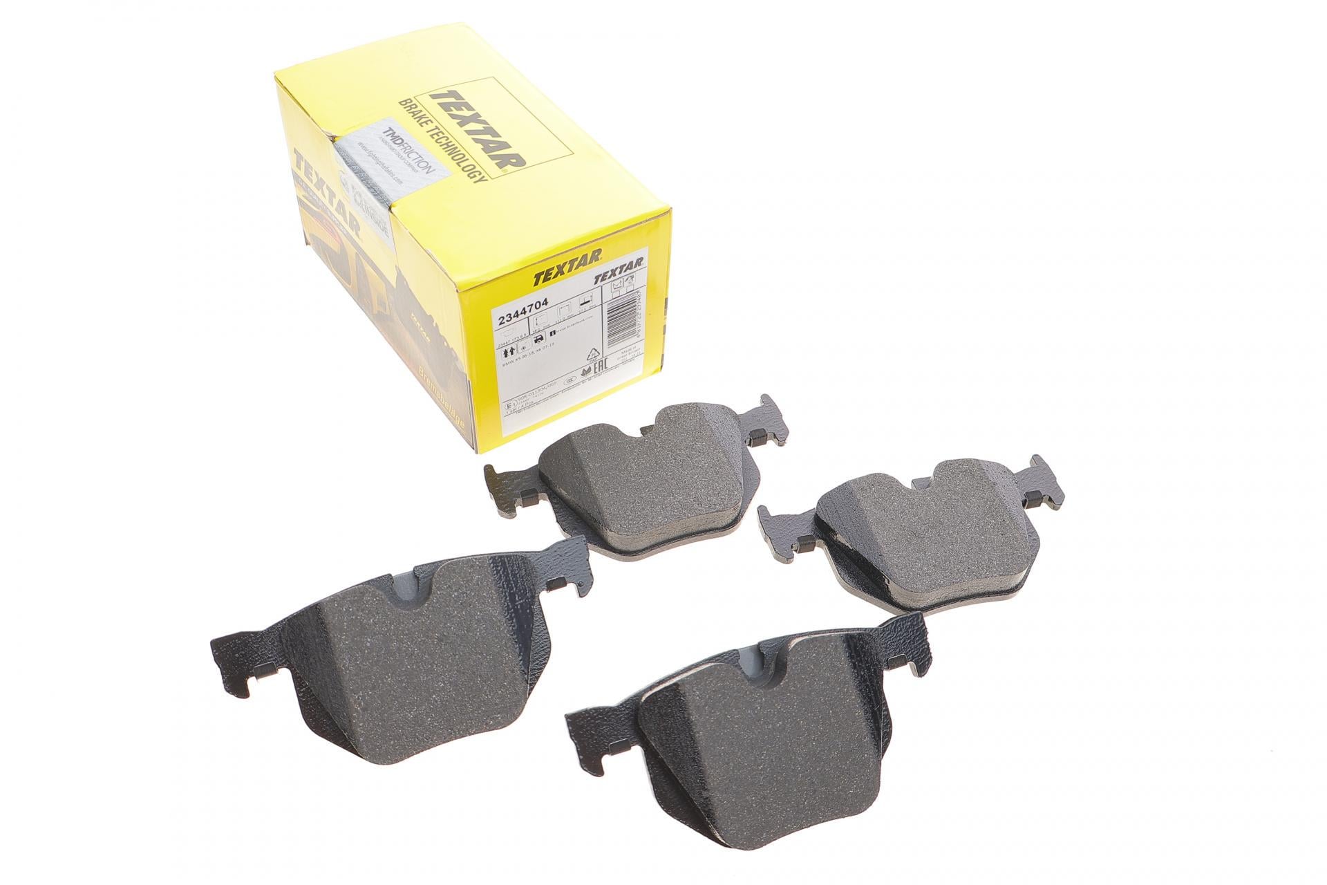 Колодки тормозные задние TEXTAR BMW X5 E70/F15/F85 06-18/X6 E71/E72/F16/F86 08-19 Teves Q+ - (2344704)