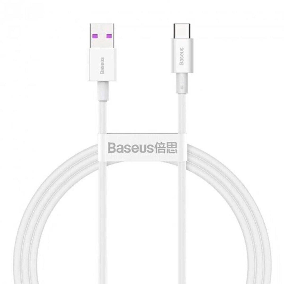Кабель Baseus Superior Series Fast Charging Data Cable USB to Type-C 66W 2 м White (CATYS-A02)
