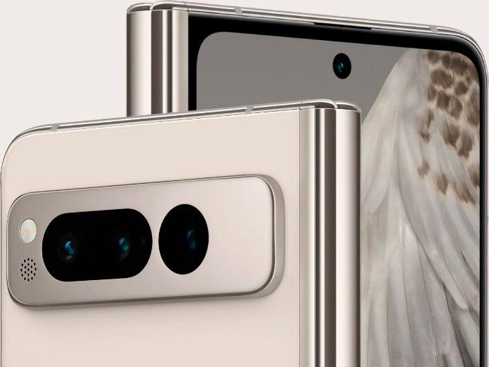 Смартфон Google Pixel Fold 12/256GB Porcelain - фото 6